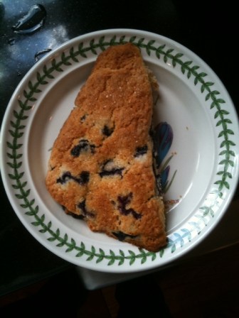 blueberry scone