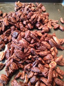spiced pecans
