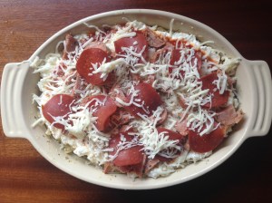 Spaghetti Pizza Pie